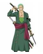 Roronoa Zoro One Piece Wool Green Coat