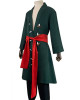Roronoa Zoro One Piece Wool Green Coat