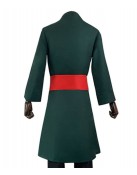 Roronoa Zoro One Piece Wool Green Coat