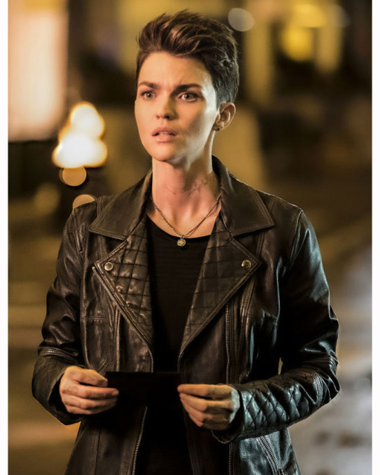 Ruby Rose Batwoman Biker Leather Jacket Ruby Rose Batwoman Biker Leather Jacket