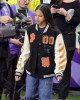 Rumi Carter Super Bowl LVIII Wool Varsity Jacket Rumi Carter Super Bowl LVIII Wool Varsity Jacket