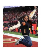 Rumi Carter Super Bowl LVIII Wool Varsity Jacket