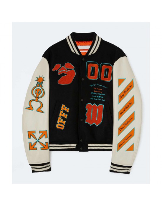 Rumi Carter Super Bowl LVIII Wool Varsity Jacket