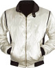 Ryan Gosling Drive Scorpion White Satin Lightweight Casual Bomber Varsity Sports Biker Drive Jacket Ryan Gosling Drive Scorpion White Satin Lightweight Casual Bomber Varsity Sports Biker Drive Jacket
