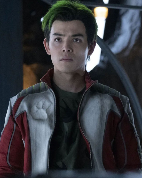 Ryan Potter Titans Season 03 Gar Logan Leather Jacket Ryan Potter Titans Season 03 Gar Logan Leather Jacket