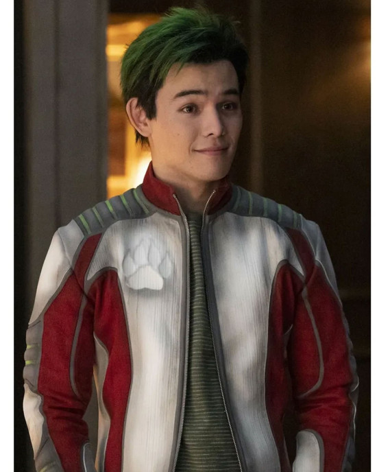 Ryan Potter Titans Season 03 Gar Logan Leather Jacket Ryan Potter Titans Season 03 Gar Logan Leather Jacket