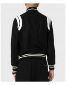 Saint Laurent Teddy Jacket Black