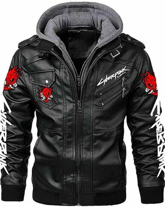 Samurai Leather Halloween Costume Jacket