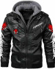 Samurai Leather Halloween Costume Jacket