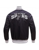 San Antonio Spurs Retro Classic Varsity Satin Jacket