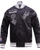 San Antonio Spurs Retro Classic Varsity Satin Jacket San Antonio Spurs Retro Classic Varsity Satin Jacket