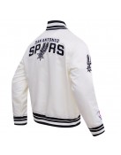 San Antonio Spurs Retro Classic Varsity Satin Jacket