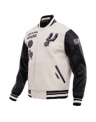 San Antonio Spurs Retro Classic Wool Varsity Jacket