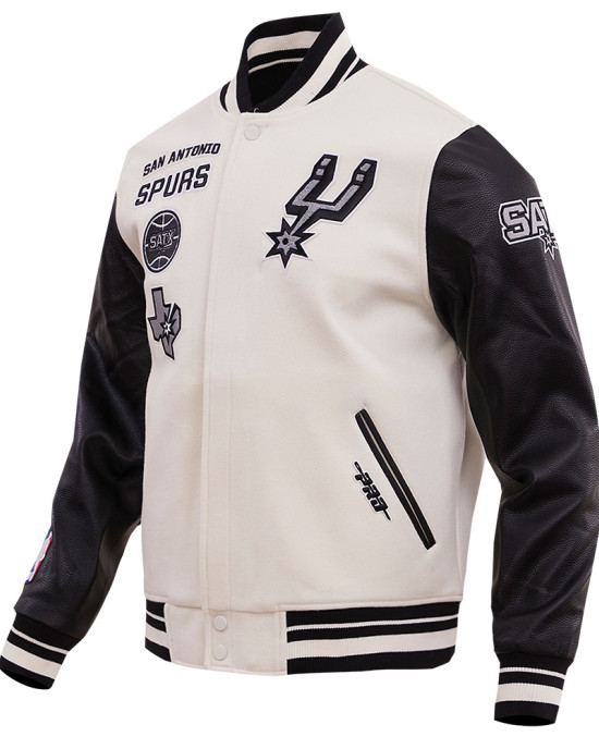 San Antonio Spurs Retro Classic Wool Varsity Jacket