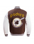 San Diego Padres Retro Classic Rib Varsity Jacket