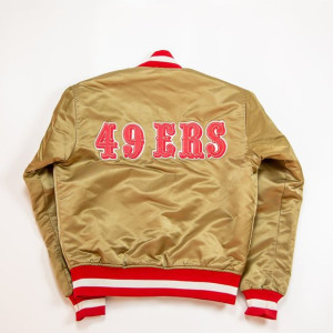 San Francisco 49ers Gold Jacket