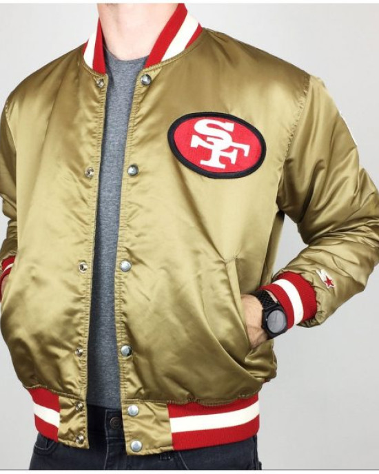 San Francisco 49ers Satin Jacket San Francisco 49ers Satin Jacket