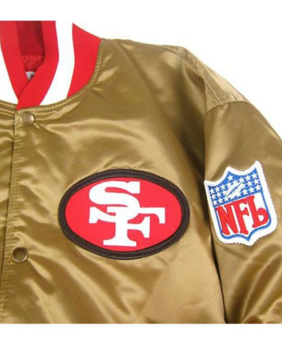 San Francisco 49ers Satin Jacket San Francisco 49ers Satin Jacket