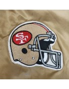 San Francisco Forty Niners Vintage Gold Jacket