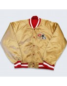 San Francisco Forty Niners Vintage Gold Jacket