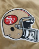 San Francisco Forty Niners Vintage Gold Jacket San Francisco Forty Niners Vintage Gold Jacket