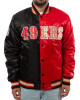 San Francisco Red and Black 49ers Jacket San Francisco Red and Black 49ers Jacket