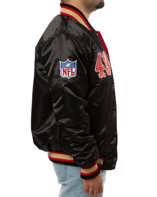 San Francisco Red and Black 49ers Jacket San Francisco Red and Black 49ers Jacket