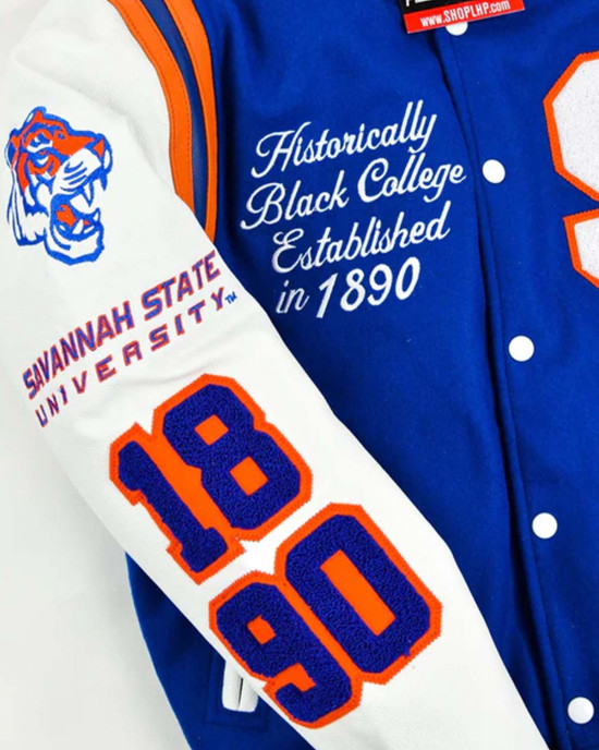 Savannah State University Motto 2.0 Letterman Jacket