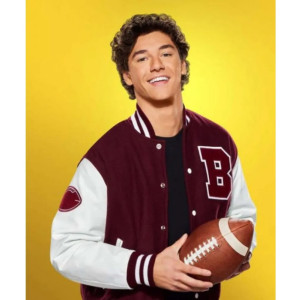 Saved by the Bell Jamie Spano Red Varsity Jacket