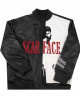 Scarface Tony Montana Bomber Leather Jacket Scarface Tony Montana Bomber Leather Jacket
