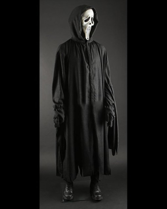 Scream 2022 Ghost Hooded Black Costume Scream 2022 Ghost Hooded Black Costume