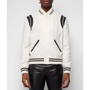 Sebastian Maniscalco Live With Kelly and Ryan Teddy Varsity Jacket