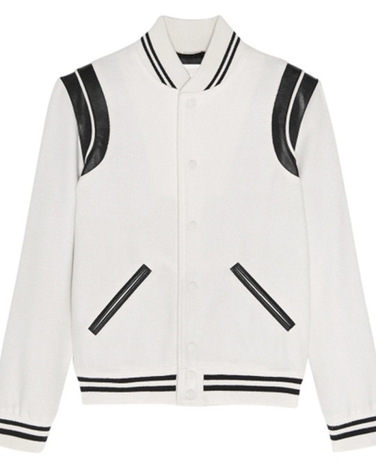 Sebastian Maniscalco Live With Kelly and Ryan Teddy Varsity Jacket