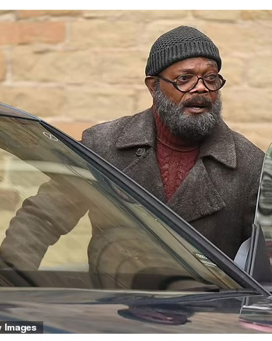 Secret Invasion Samuel L. Jackson Grey Peacoat Secret Invasion Samuel L. Jackson Grey Peacoat