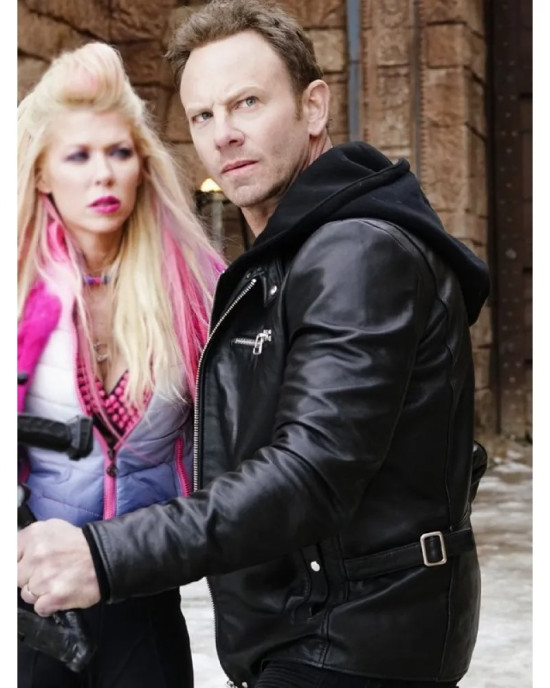Sharknado 6 Lan Ziering Shepard Leather Jacket Sharknado 6 Lan Ziering Shepard Leather Jacket