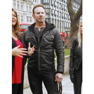 Sharknado 6 Lan Ziering Shepard Leather Jacket