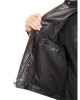 Skeleton Vanson Bones Black Leather Jacket