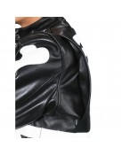 Skeleton Vanson Bones Black Leather Jacket