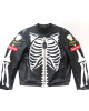 Skeleton Vanson Red Genuine Leather Jacket Skeleton Vanson Red Genuine Leather Jacket