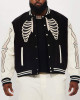 Skeleton Varsity Wool & Leather Jacket Skeleton Varsity Wool & Leather Jacket