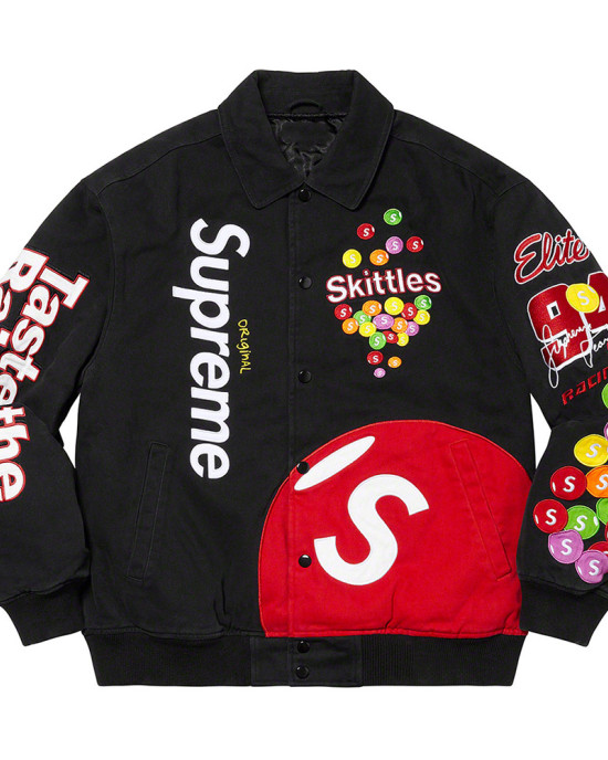 Skittle Supreme Varsity Jacket Skittle Supreme Varsity Jacket
