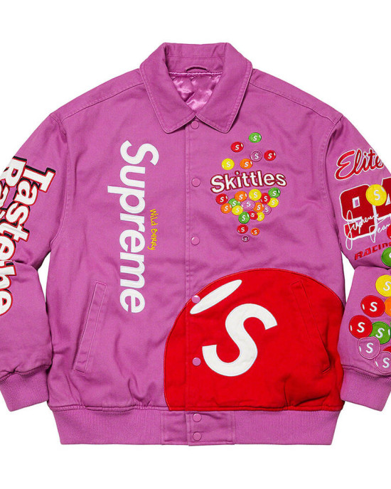 Skittle Supreme Varsity Jacket