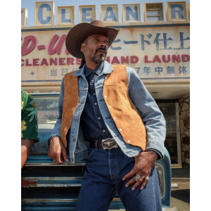 Snoop Dogg Day Shift 2022 Suede Leather Vest