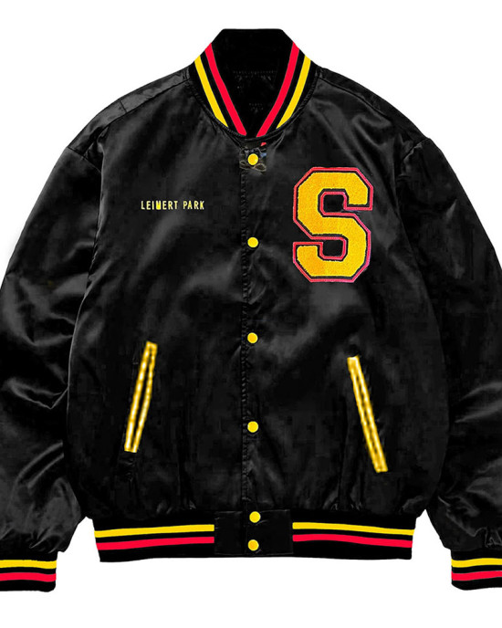Sole Folks Varsity Satin Jacket Sole Folks Varsity Satin Jacket