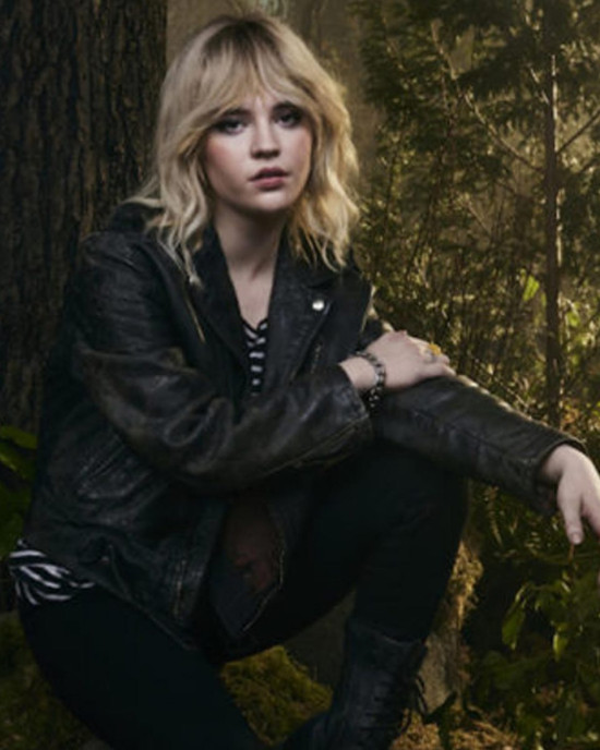 Sophie Thatcher Yellowjackets Leather Jacket Sophie Thatcher Yellowjackets Leather Jacket