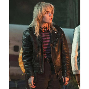 Sophie Thatcher Yellowjackets Leather Jacket