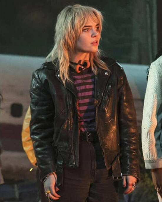Sophie Thatcher Yellowjackets Leather Jacket Sophie Thatcher Yellowjackets Leather Jacket