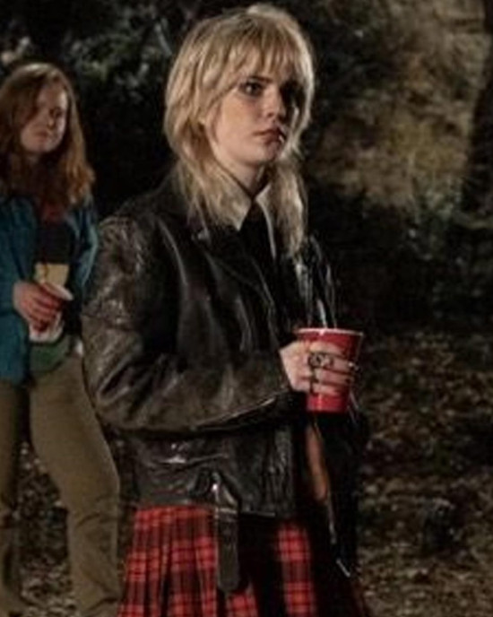 Sophie Thatcher Yellowjackets Leather Jacket Sophie Thatcher Yellowjackets Leather Jacket