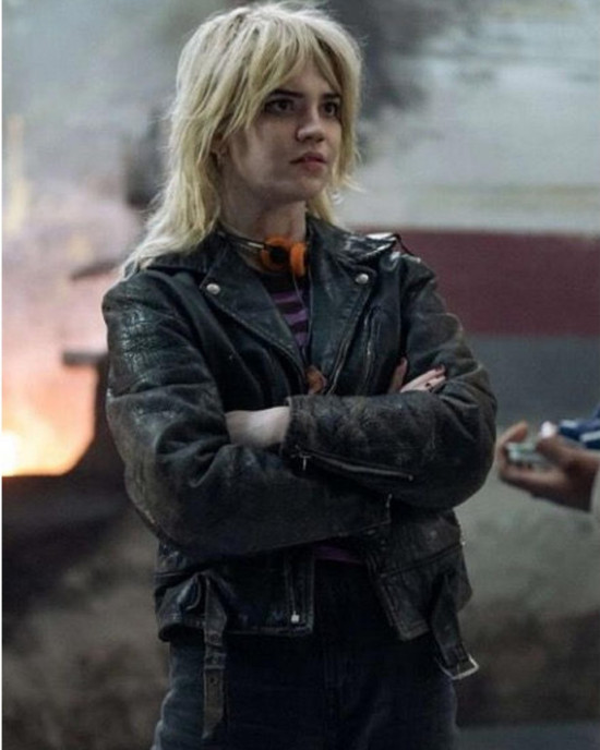 Sophie Thatcher Yellowjackets Leather Jacket Sophie Thatcher Yellowjackets Leather Jacket