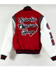 South Carolina State University Letterman Red and White Jacket South Carolina State University Letterman Red and White Jacket